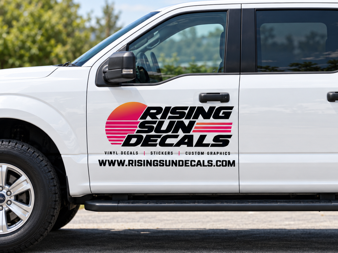 Fleet & Business Logo Decals – Design Your Own
