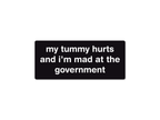 My Tummy Hurts and I'm Mad at the Government