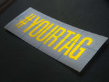 Custom Personalized Hashtag Sticker Waterproof Vinyl Decal 4.99 freeshipping - Rising Sun Decals